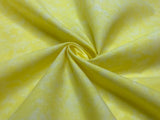Tonal Lemon Yellow - Cloud 9 Cotton Fabric