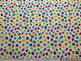 Rainbow Jelly Beans Cotton Fabric Vintage 90's OOP Timeless Treasures