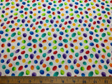 Rainbow Jelly Beans Cotton Fabric Vintage 90's OOP Timeless Treasures