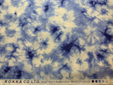 Blue Tie Dye - Kokka Japan Cotton Poplin Fabric