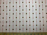 Chibi Pri Hedgehog Pink - Kokka Japan Cotton Oxford Fabric