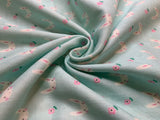 Bunnies on Blue - Creator's Room Japan Cotton Double Gauze Fabric