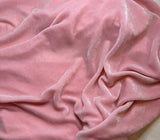 Pink Peach - Hand Dyed Silk Velvet