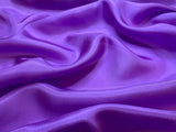 Bright Purple 8mm China Silk HABOTAI Fabric