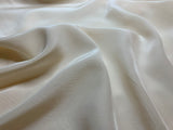Cream - 16mm Silk Crepe de Chine Fabric