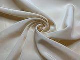 Cream - 16mm Silk Crepe de Chine Fabric