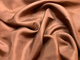 Coffee Brown China Silk HABOTAI Fabric 15mm weight