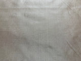 Silver Taupe Gray 100% Silk Thai Silk Tissue Taffeta Fabric