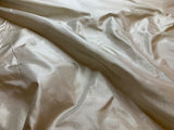 Silver Taupe Gray 100% Silk Thai Silk Tissue Taffeta Fabric