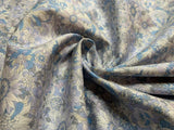 Blue Floral - Yoihana - Cosmo Cotton Broadcloth Fabric