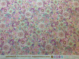 Pink Floral - Yoihana - Cosmo Cotton Broadcloth Fabric