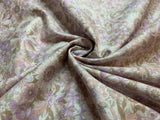 Peach & Lavender Floral - Yoihana - Cosmo Cotton Broadcloth Fabric