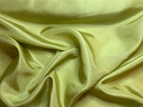 Golden Olive Green China Silk HABOTAI Fabric 15mm weight