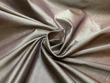 Taupe Brown 100% Silk Thai Silk Tissue Taffeta Fabric