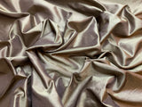 Taupe Brown 100% Silk Thai Silk Tissue Taffeta Fabric