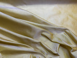 Iridescent Gold 100% Silk Thai Silk Tissue Taffeta Fabric