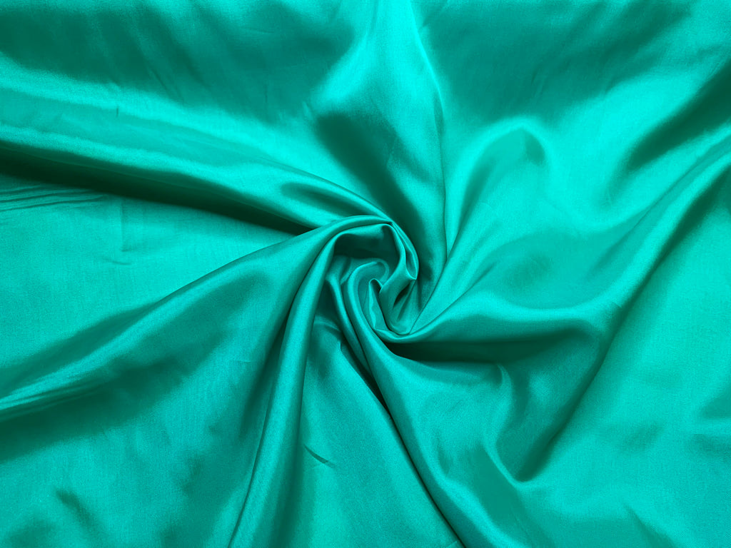 Emerald Green - Polyester China Silk Lining Fabric