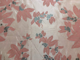 Hand Painted Berry Bunches Antique Pink China Silk HABOTAI Fabric