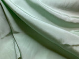 Mint Seafoam Green 100% Silk Dupioni Shantung Fabric