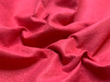 Strawberry Dream Red - Wool /Rayon Blend Felt Fabric
