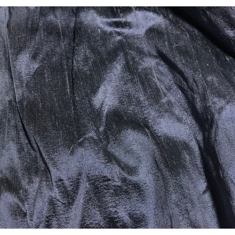 Periwinkle Blue - Silk Dupioni Fabric - Remnant 9"x38"