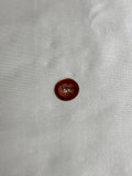 Italian Dyed Red Natural Shell MOP Pearl Button (3 Sizes to Choose From)