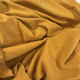 Gold - Hand Dyed Silk Noil Fabric