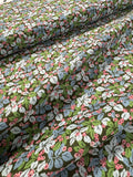Rustling Leaves B - Woodland Walk By Liberty Fabrics for Riley Blake - Cotton Fabric made in Italy