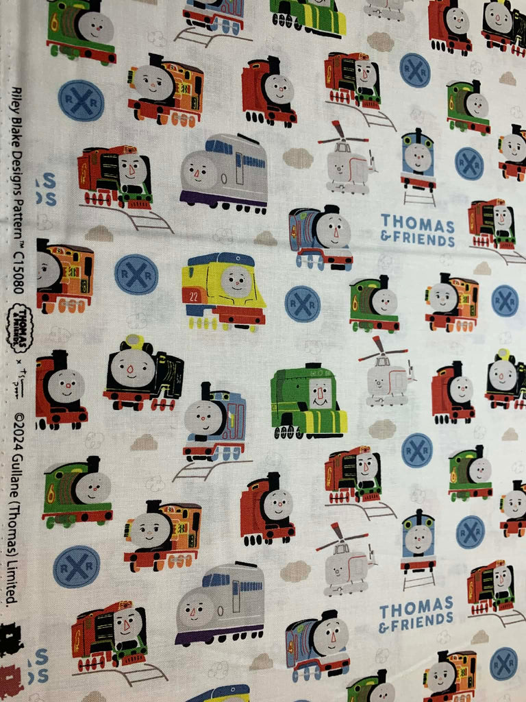Thomas the Tank Engine and Friends Riley Blake Cotton Fabric