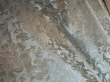 White Dragons - Silk Brocade Fabric