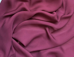 Red Wine - 12mm Silk Crepe Georgette Chiffon Fabric