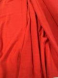 Scarlet Red Super Soft Linen & Rayon Blend Fabric