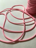 Baby Pink Stretch Tubular Spaghetti Strap Cording Tubing Trim - 1/4" x 10 Yds