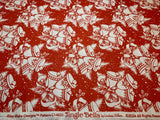 Jingle Bells Red by Riley Blake Lindsay Wilkes 100% Cotton Fabric Retro Christmas