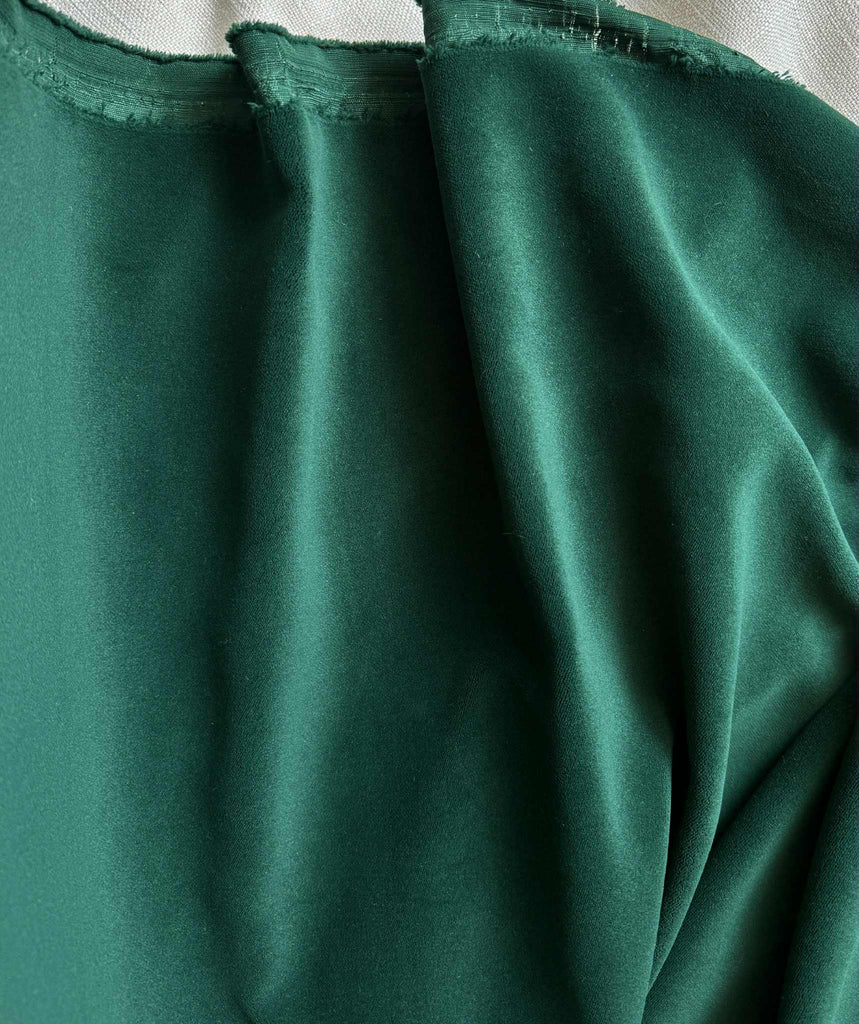Emerald Green - Upholstery Weight Velvet Fabric Prism Fabrics & Crafts Emerald Green - Upholstery Weight Velvet Fabric Prism Fabrics & Crafts