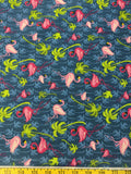Flamingo Tropics by Fabric Traditions Cotton Fabric