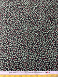 The 12 Days of Christmas Holly Leaves by Lewis & Irene 100% Cotton Fabric