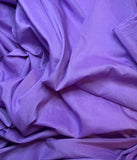 Purple - Hand Dyed Silk/Cotton Voile