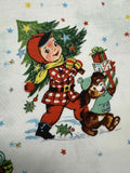 Jingle Bells by Riley Blake Lindsay Wilkes 100% Cotton Fabric Retro Christmas