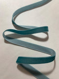 Dusty Teal French Velvet Ribbon (5/8" wide)