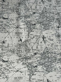 Air Traffic Felix World Map Airplanes - Premier Prints Cotton Canvas Fabric
