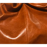 Sale #2 6"x8" BURNT ORANGE Cow Hide Leather