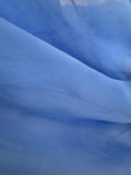 Cornflower Blue - Hand Dyed Soft Silk Organza