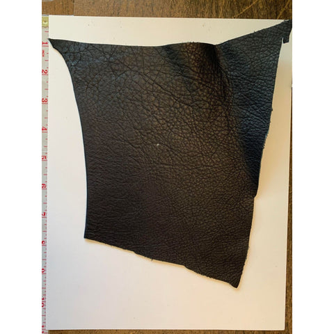Sale #5 7"x6" - MIDNIGHT BLUE Cow Hide Leather Piece