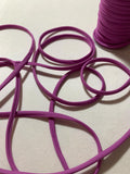 Orchid Pink Stretch Tubular Spaghetti Strap Cording Tubing Trim - 1/4" x 10 Yds