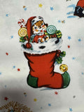 Jingle Bells by Riley Blake Lindsay Wilkes 100% Cotton Fabric Retro Christmas