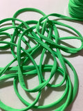 Neon Green Stretch Tubular Spaghetti Strap Cording Tubing Trim - 1/4" x 10 Yards