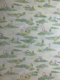 Hedgehogs & Rabbits - Fantasy Land - Cosmo Japan Cotton Shirting Fabric