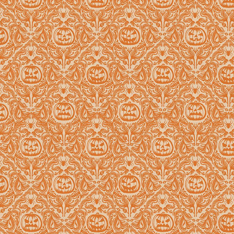 Pumpkins - Mystical Halloween - Paintbrush Studio Cotton Fabric