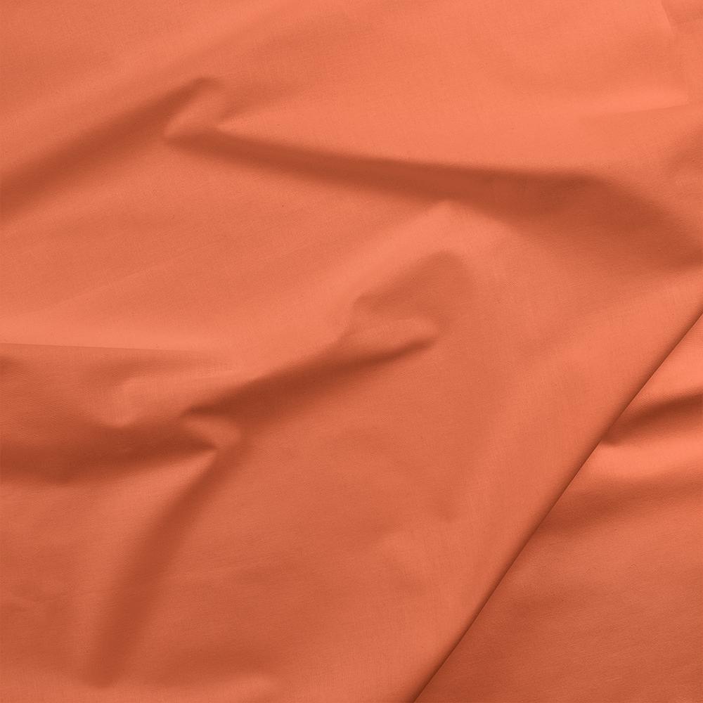 100% Cotton Basecloth Solid - Verbena Orange - Paintbrush Studio Fabrics